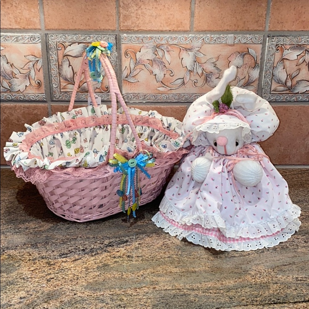 Easter Bunny Doll and a Basket